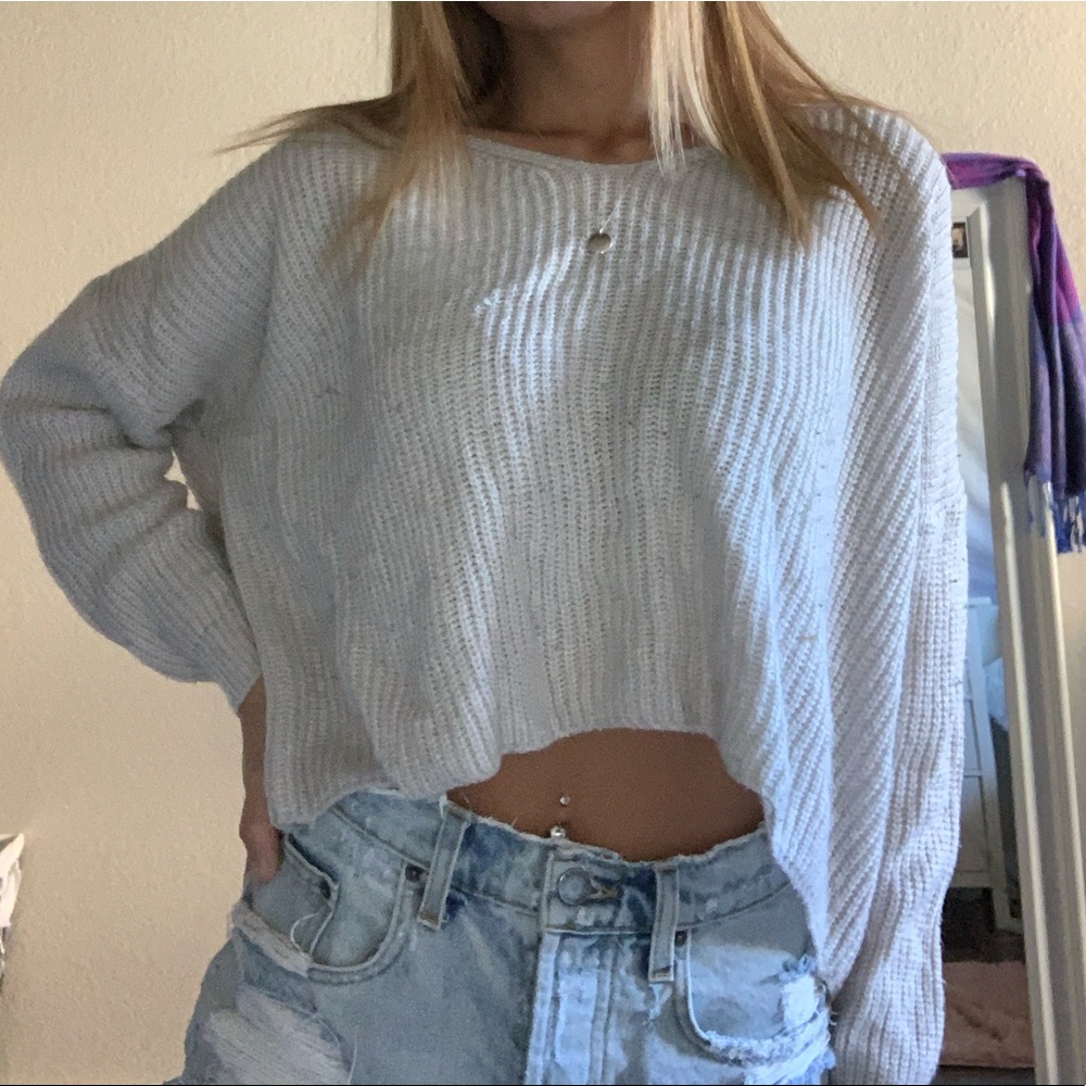 Seek the Label Taupe Sweater